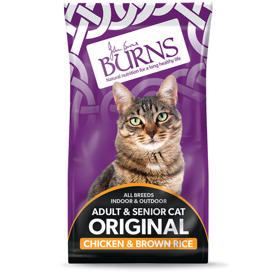 Burns Adult Cat Food Original Chicken & Brown Rice 1.5kg