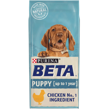 PURINA BETA® Puppy Chicken Dry Dog Food 14kg