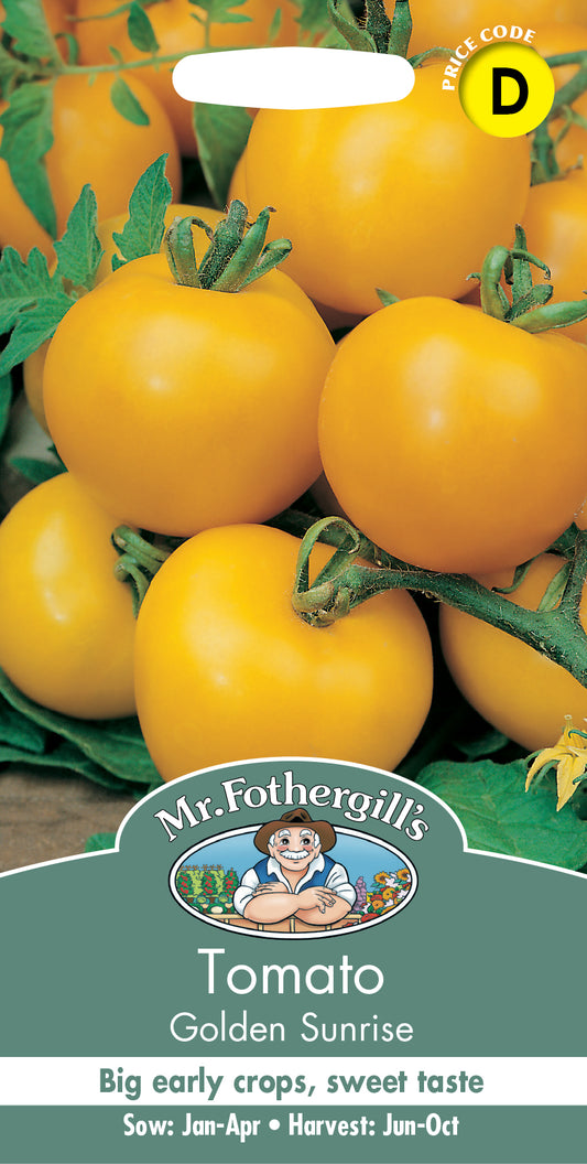 Mr Fothergill's TOMATO Golden Sunrise