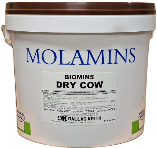 Dallas Keith Organic Biomin Dry Cow Bucket