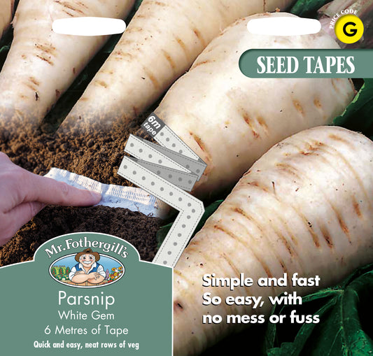 Mr Fothergill's TAPE PARSNIP White Gem
