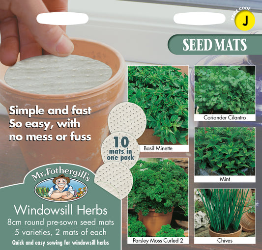 Mr Fothergill's Herb Seeds MAT HERB COLLECTION
