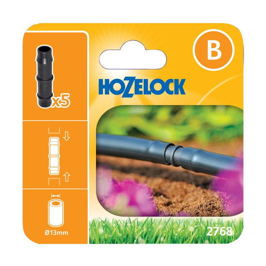 Hozelock 2768 Straight Connector (5 pack)