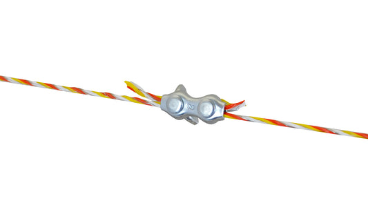 Hotline Electric Fence C93-4 Galvanised Rope Connector Pro (Pack-4)