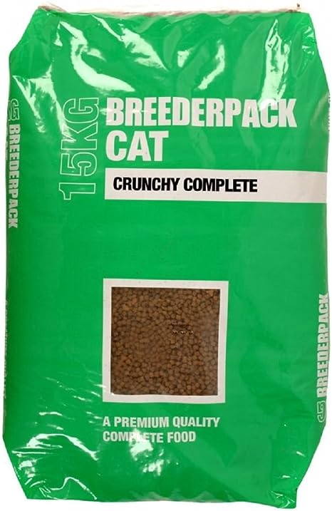 Kennelpak Breederpack Crunchy Complete Dry Cat Food 15Kg