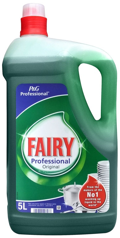Proctor & Gamble Professional Fairy Washing Up Liquid Original - 5L