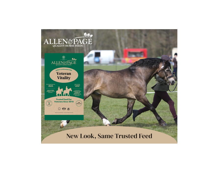 Allen & Page Veteran Vitality Horse Food 20kg