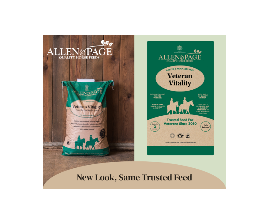 Allen & Page Veteran Vitality Horse Food 20kg