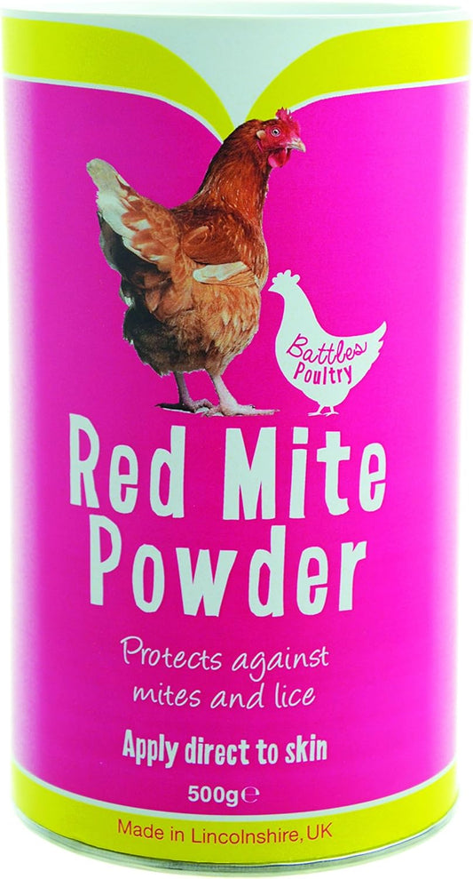 BHB Poultry Red Mite Powder 500g