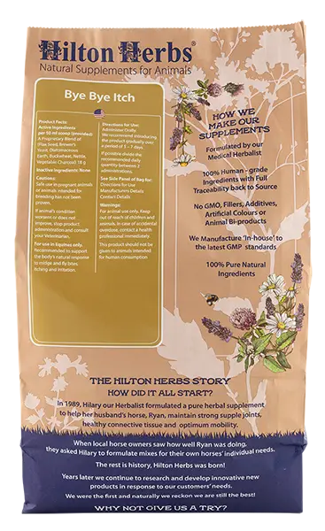 Hilton Herbs Bye Bye Itch 2kg - For Seasonal Skin Irritation