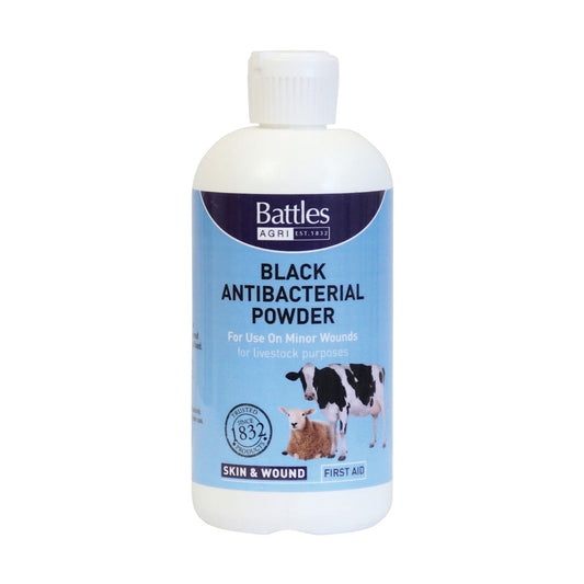 BHB Anti-Bacterial Powder Black 125g
