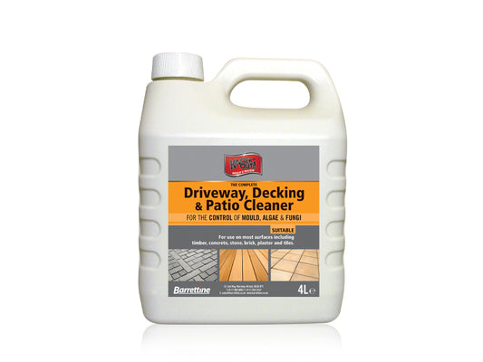 Barrettine Decking & Patio Cleaner 4 Litres