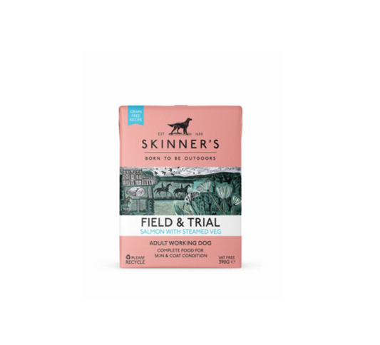 Field & Trial Adult Salmon & Steamed Vegetables 390g