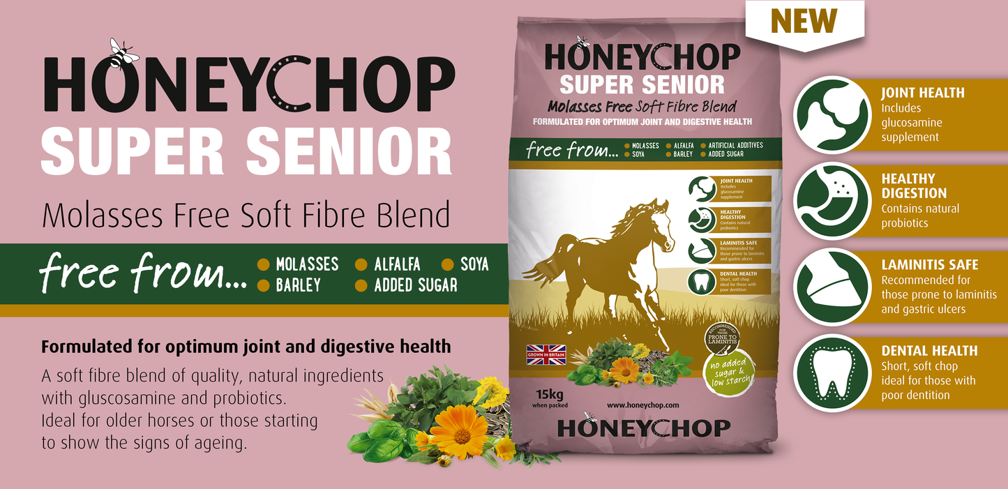 Honeychop Super Senior Chaff 15Kg
