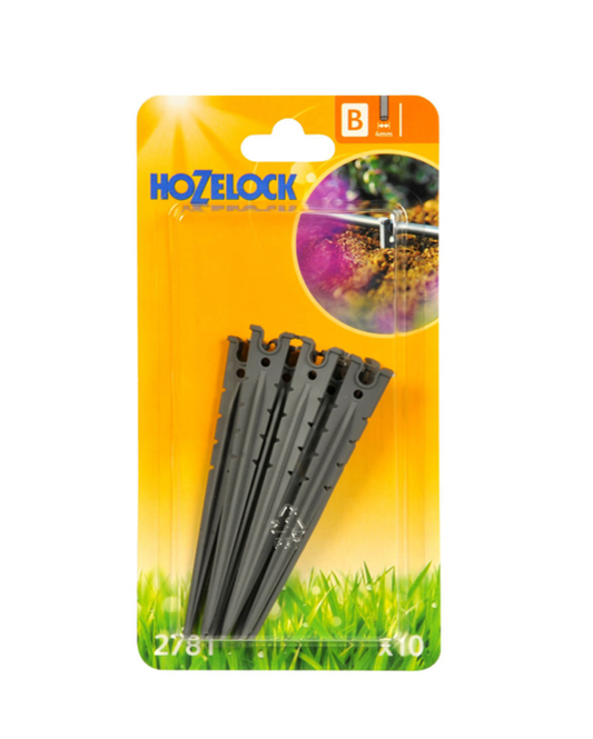 Hozelock 2781 Micro Hose Stakes x 10