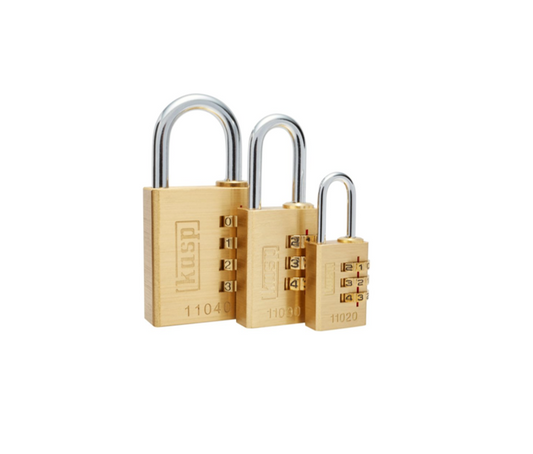 Kasp K110 Brass Combination Padlock