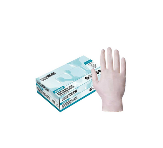 Super Touch Latex Disposable Gloves (100)