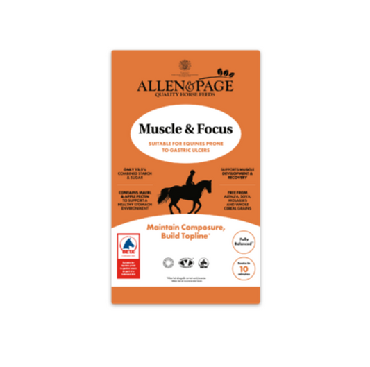 Allen & Page Muscle & Focus Horse Feed 20kg