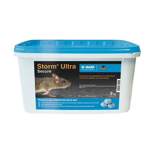 Storm Ultra Secure Bait Block 3kg **COMMERCIAL CERTIFICATE REQUIRED FOR PURCHASE**