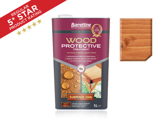 Barrettine Wood Protective Treatment - Summer Tan