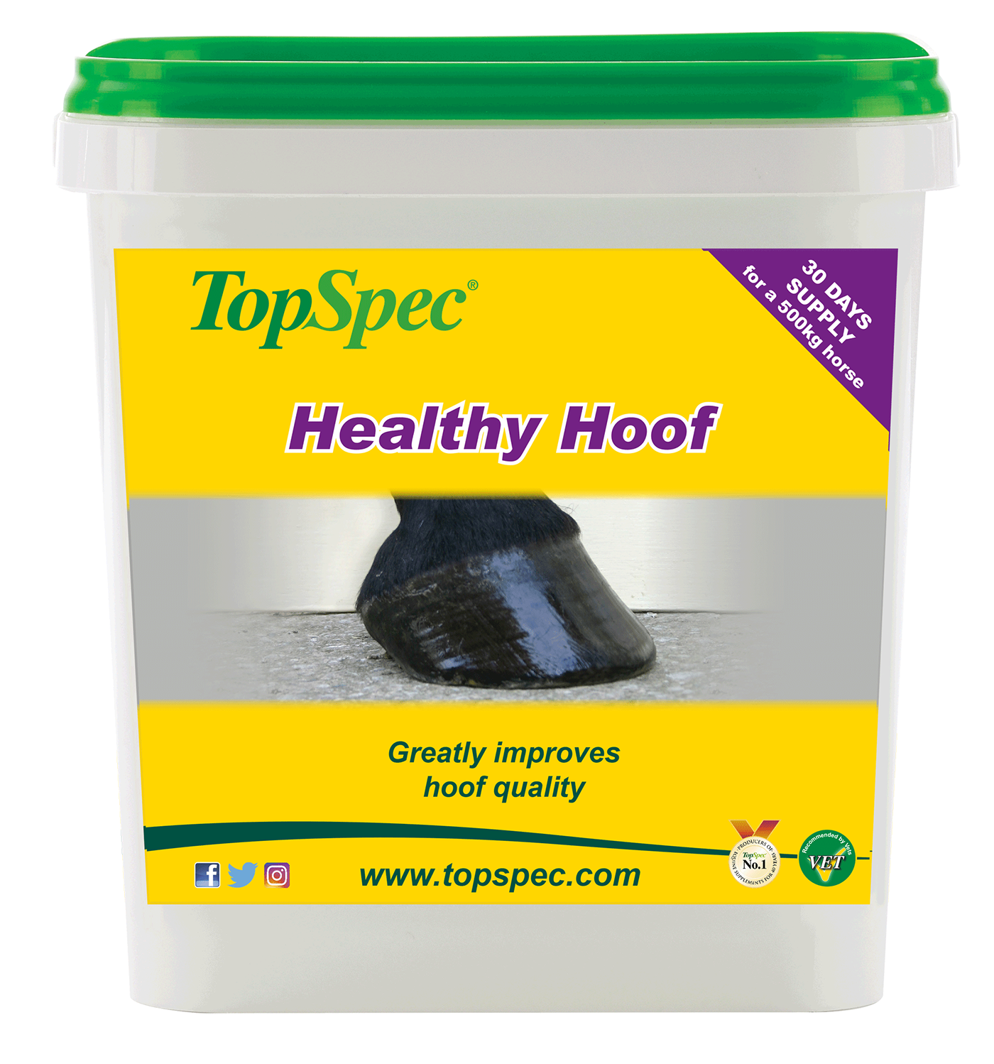 TopSpec Healthy Hoof Supplement 9Kg