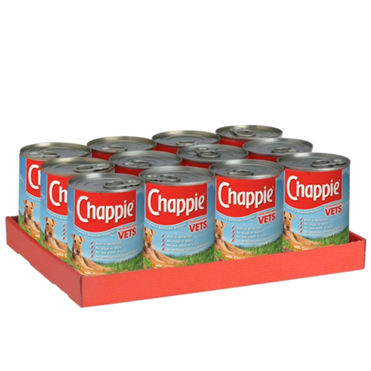 CHAPPIE® Original Chunks In Loaf Wet Dog Food - 12 x 412g