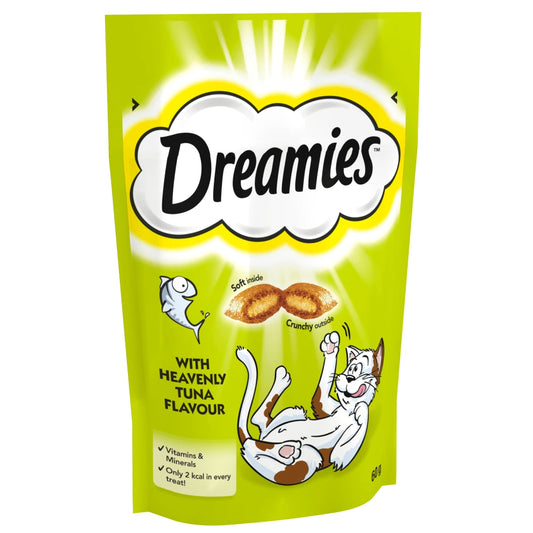 Dreamies Cat Treats with Heavenly Tuna Flavour 60g
