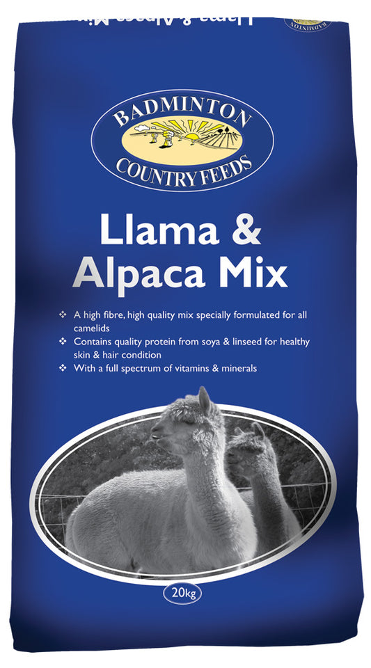 Badminton Llama & Alpaca Mix 20Kg