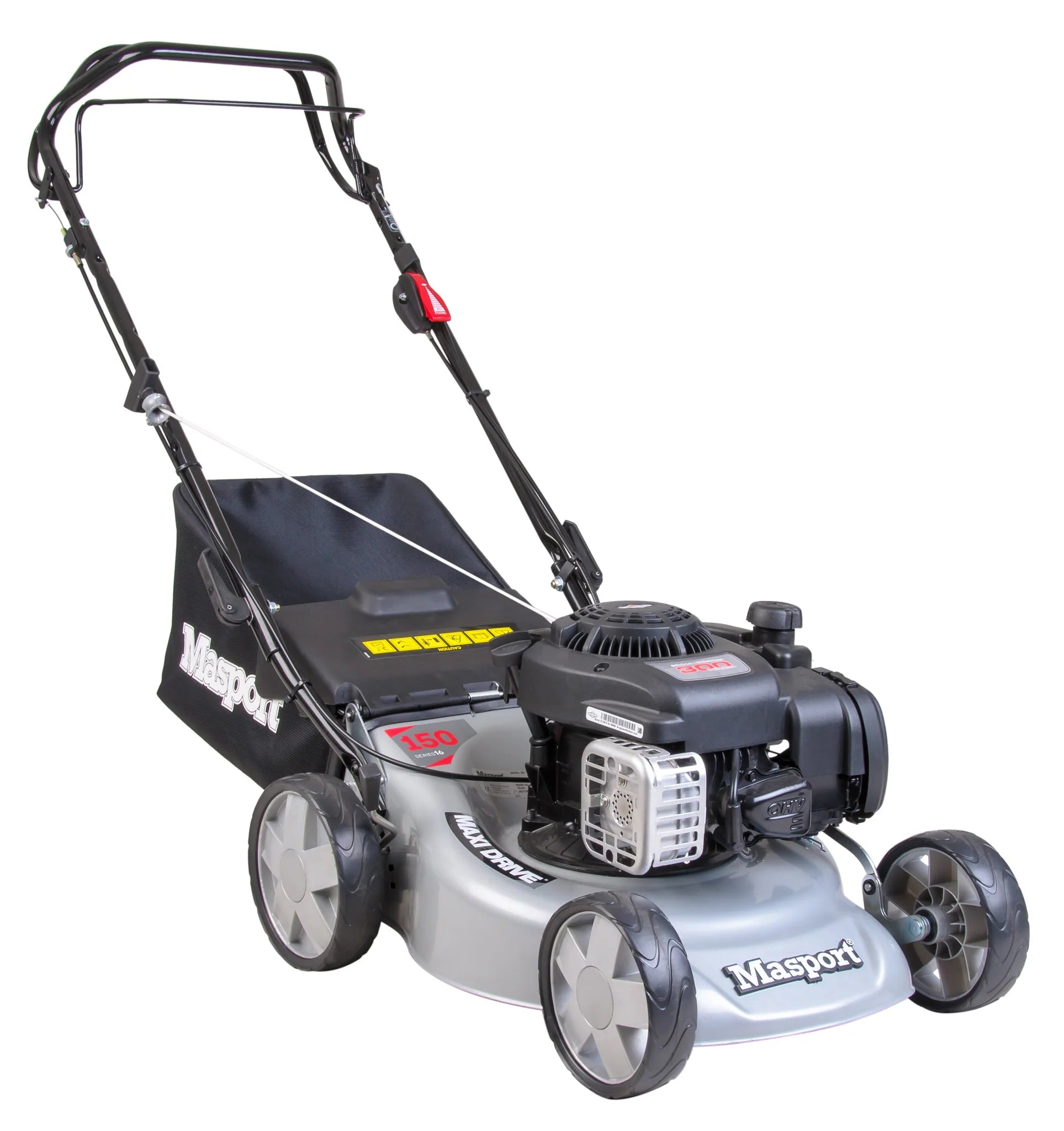 Masport 150 ST SP Briggs Stratton Combination Lawn Mower 42cm 16 inch Cut