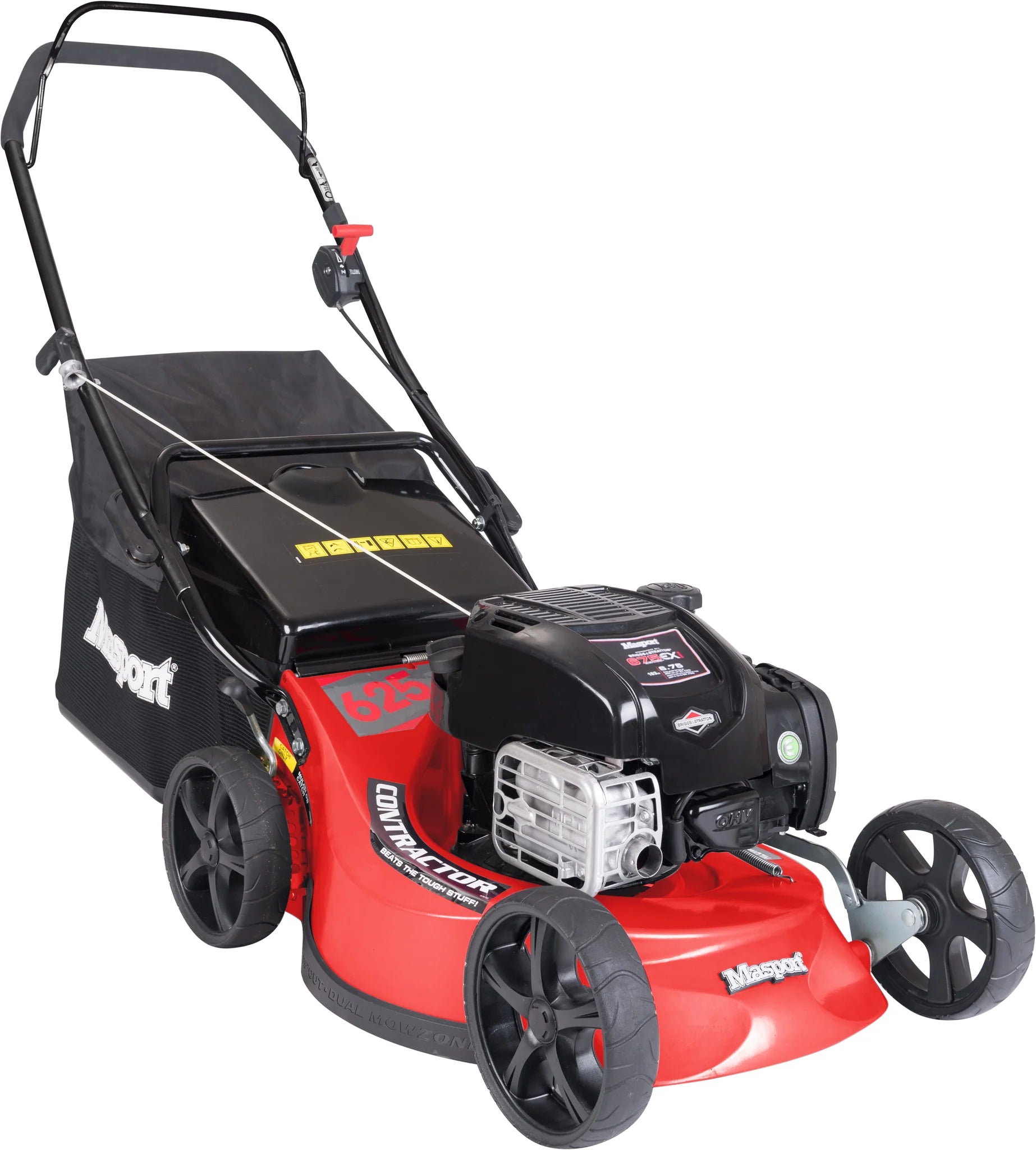 Masport CONTRACTOR 625AL Briggs Stratton Lawn Mower 48.5cm 19 inch Cut