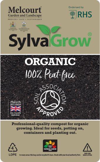 Melcourt SylvaGrow 100% Peat-Free Organic Compost 50L