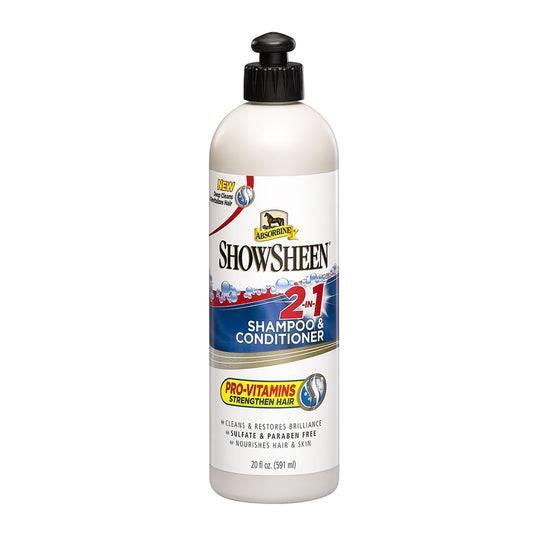 Absorbine ShowSheen 2 In 1 Shampoo 591ml