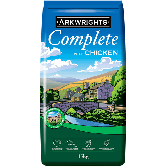 Arkwrights Complete Dog Food Chicken 15Kg