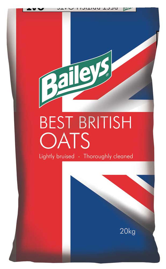 Baileys Best British Lightly Bruised Oats 20Kg