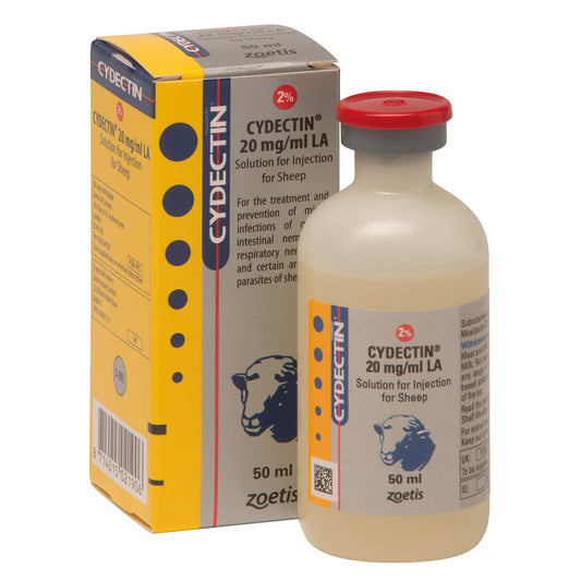 Zoetis Cydectin Sheep LA Injection 2% 50ml PML
