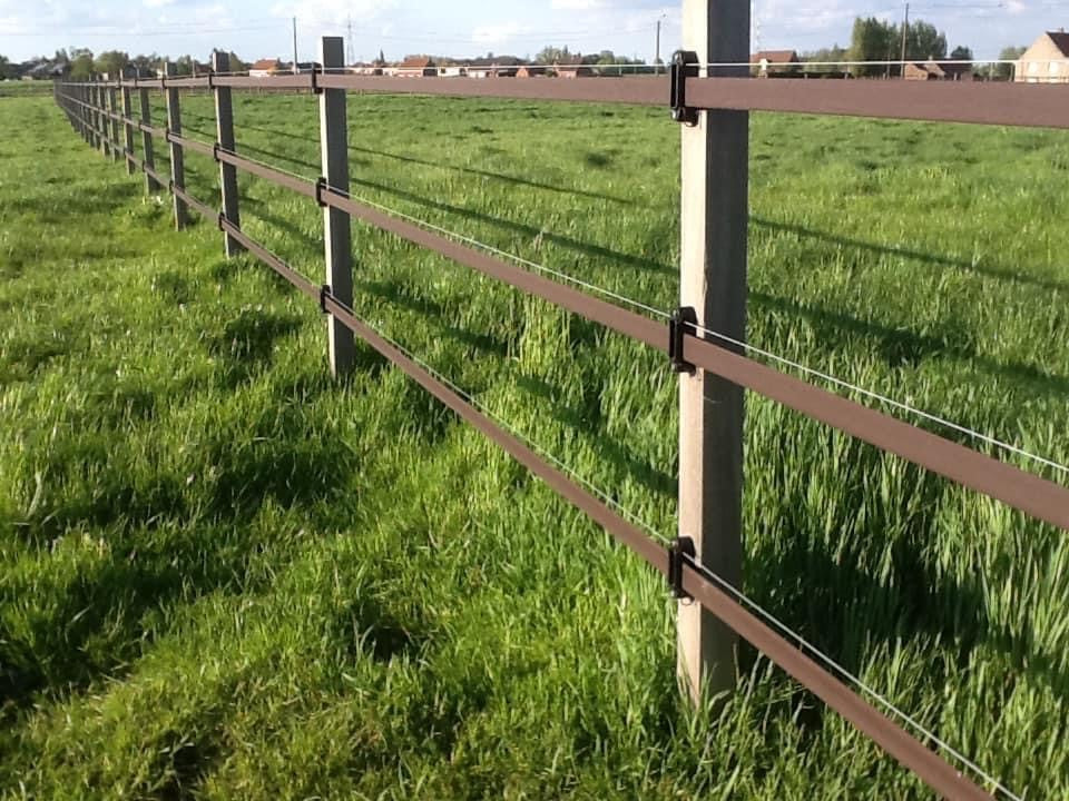 Hippo Safety Fence Brown Tape 100m