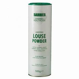 Barrier Biotech Livestock Louse Powder