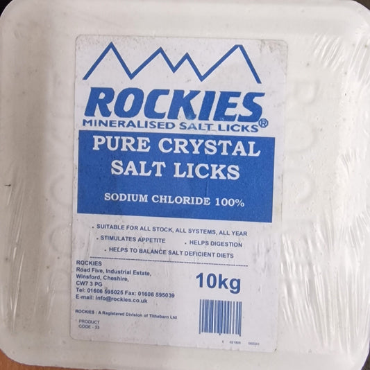 Tithebarn Rockies Pure Salt 10Kg