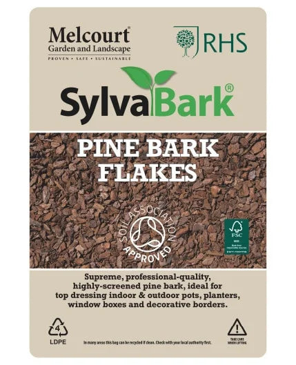 Melcourt SylvaBark Pine Bark Flakes 15 -35mm 50L