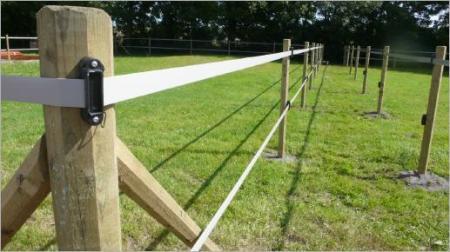 Hippo Safety Fence Grey Tape 100m