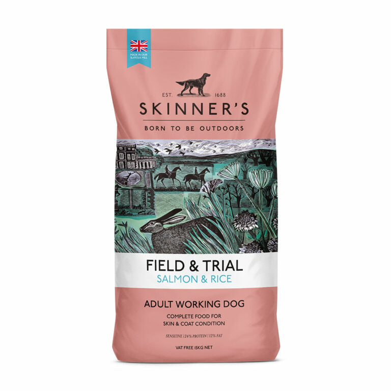 Field & Trial Adult Salmon & Rice Complete Working Dog Food