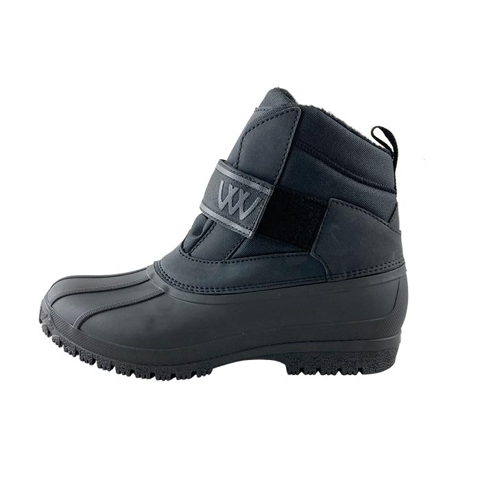 Woof Wear Juniors Short Yard Boot Black Size 1 to 5 (European 33 to 38)