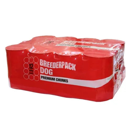 Kennelpak Breederpack Premium Chunks Wet Dog Food  - 12 x 400g