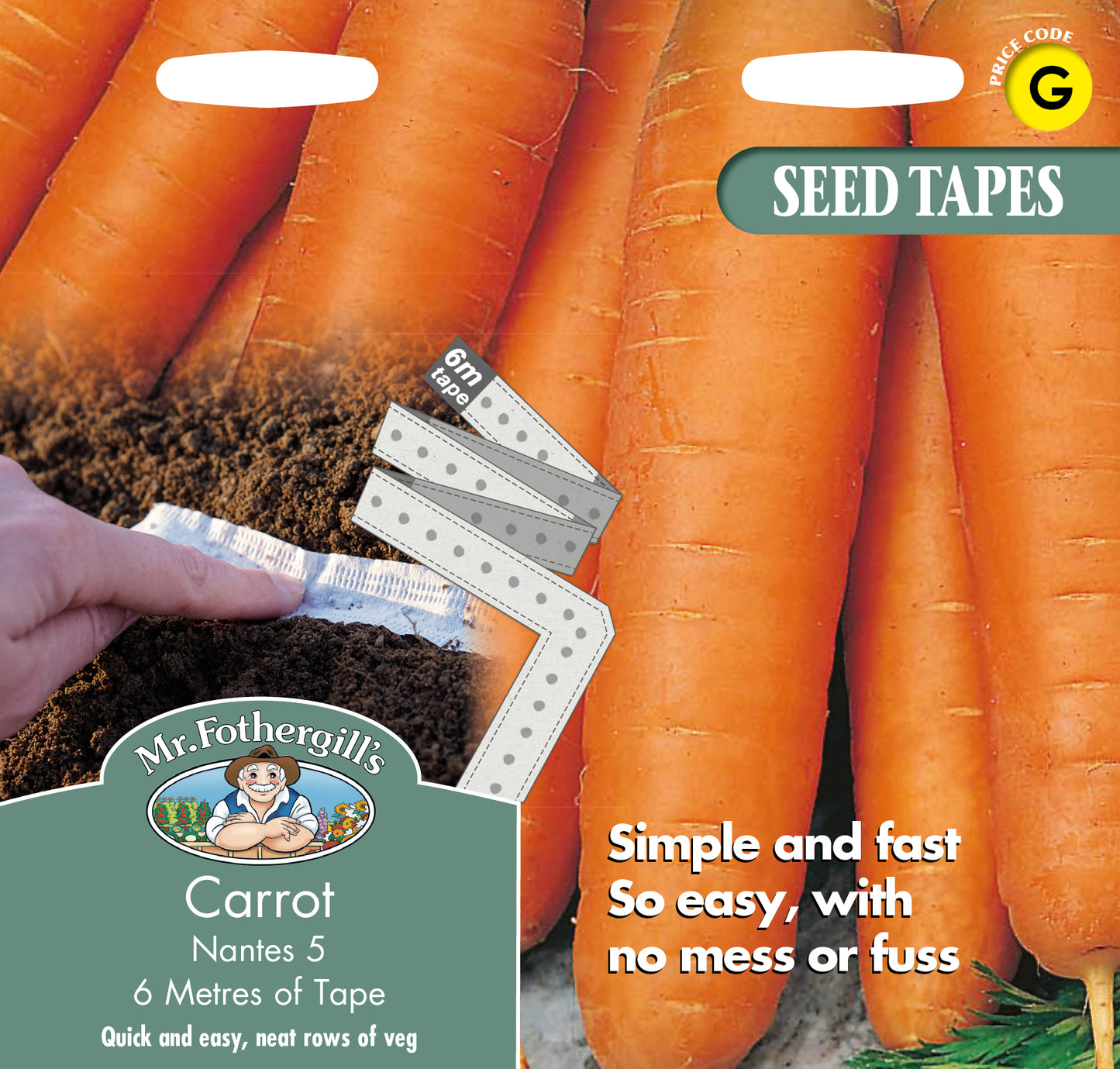 Mr Fothergill's TAPE CARROT Nantes 5