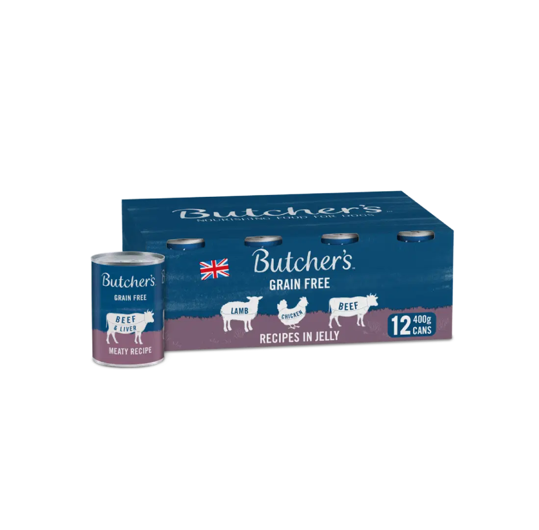 Butchers Grain Free Meaty Recipes In Jelly 400g - Pack of 12