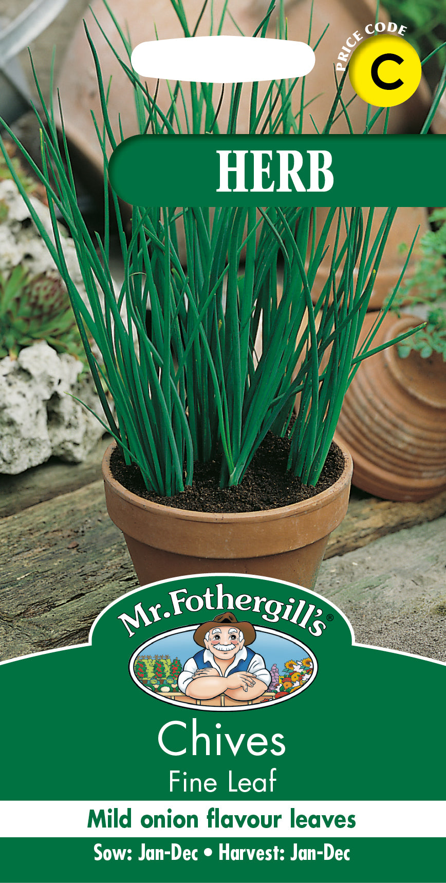 Mr Fothergill's Herb Seeds Chive