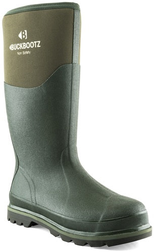 Buckbootz BBZ5020 Non-Safety Neoprene/Rubber Wellington Boots