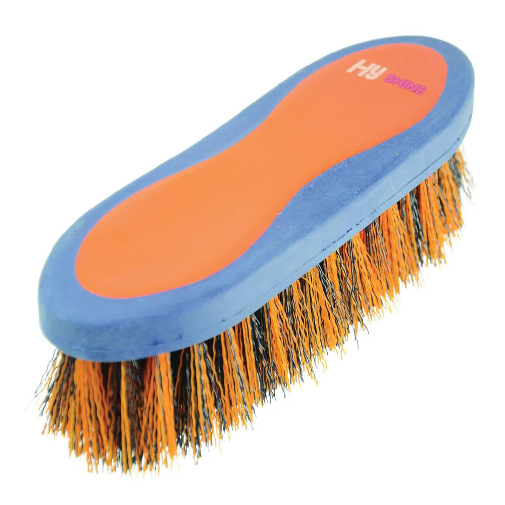 Hy Equestrian Pro Groom Dandy Brush - 20.5 x 6.2cm