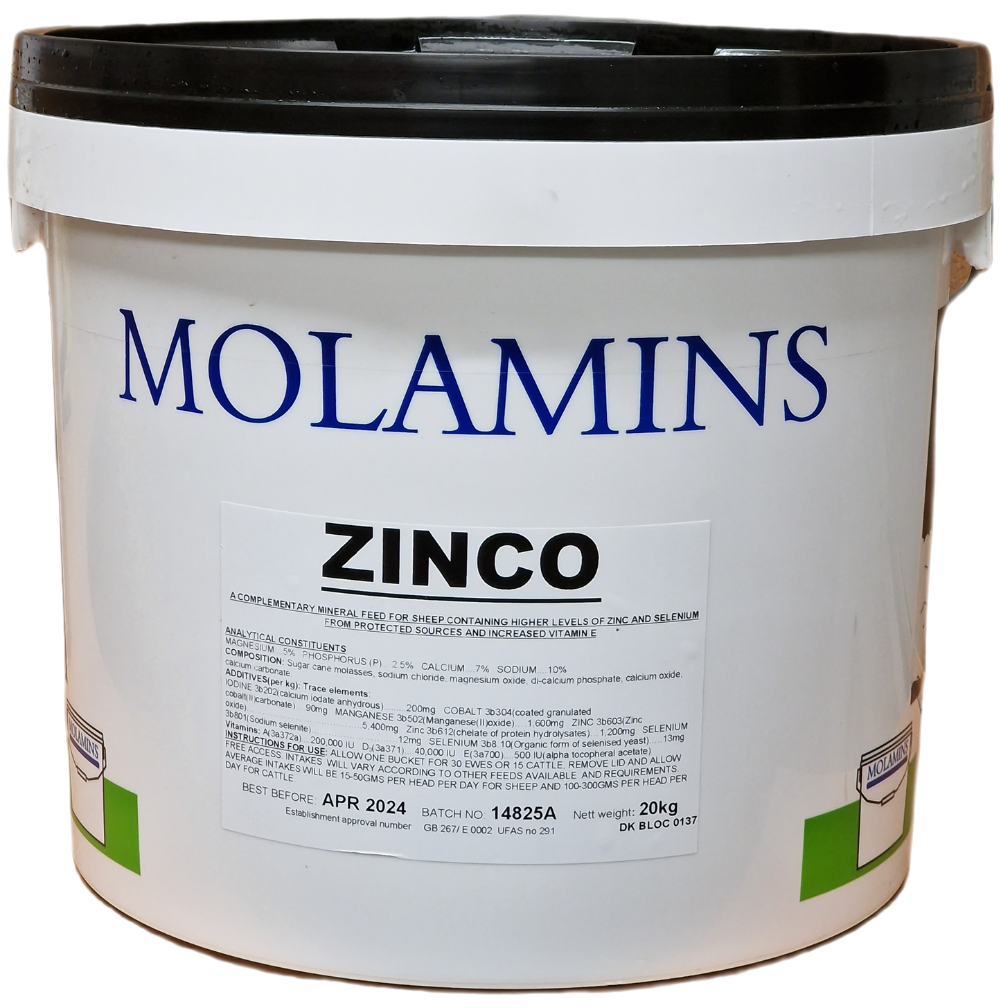 Dallas Keith MolaMin Mineral Block Zinco