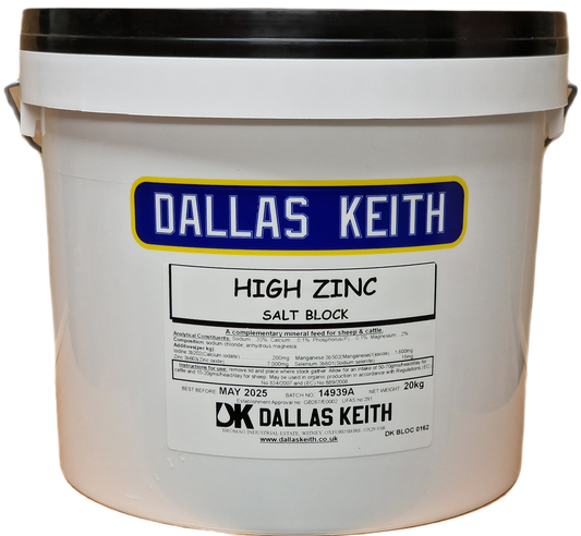 Dallas Keith SaltLix + Zinc Bucket 20Kg